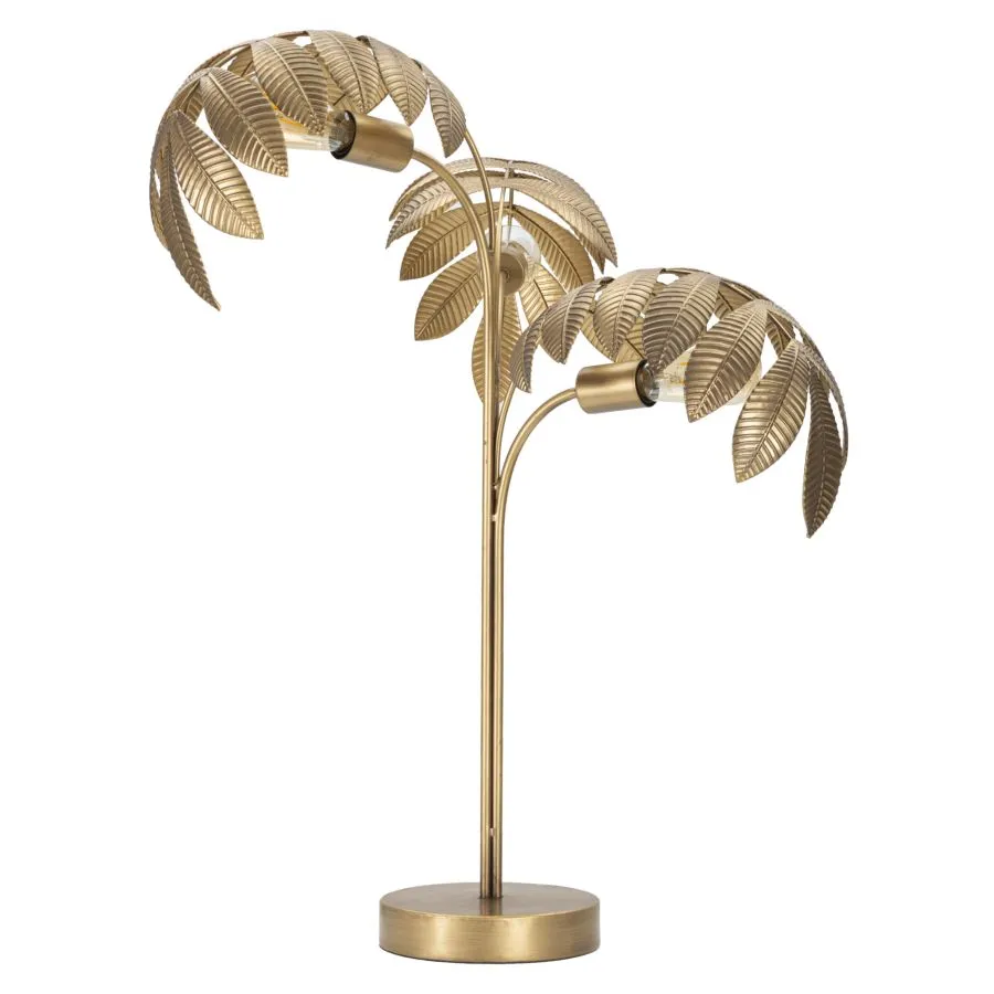 LAMPA STOŁOWA LEAF 57X81 cm